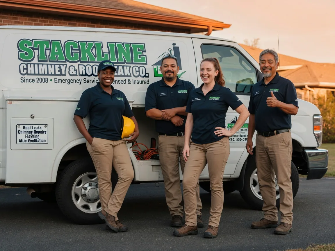Chimney flashing repair company in Brookfield, VT